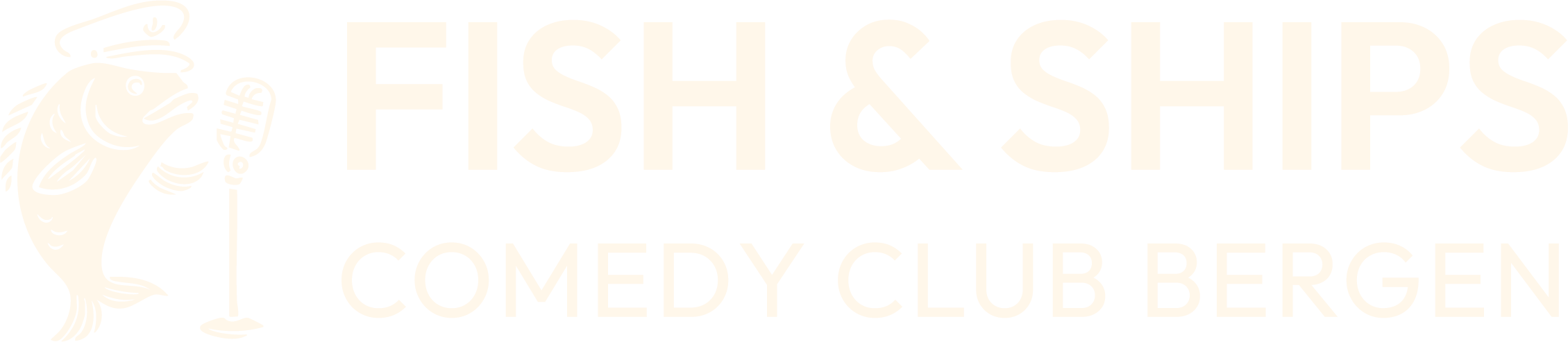 Fish & Ships Comedy Club logo